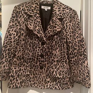 Animal Print Jacket